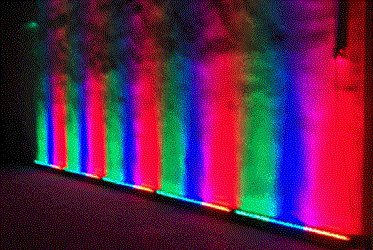 LED洗墙灯效果，跟线条灯有什么区别(图1)